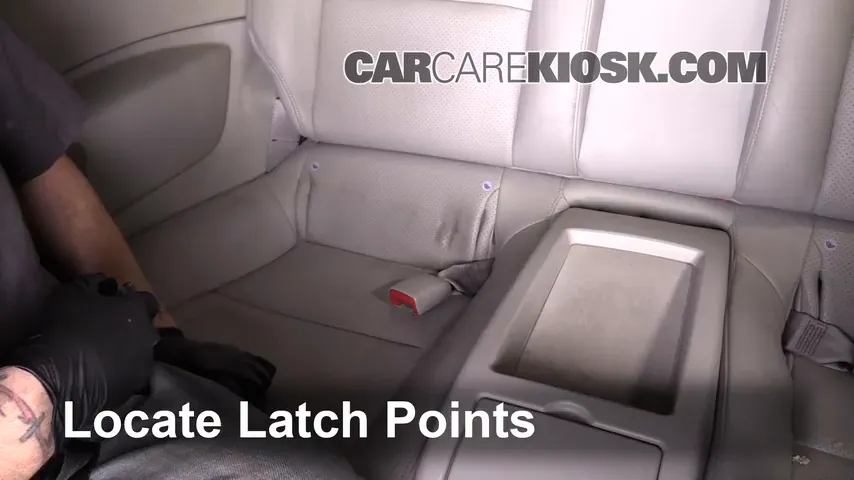 2005 Infiniti G35 3.5L V6 Coupe (2 Door) Car Seats Install